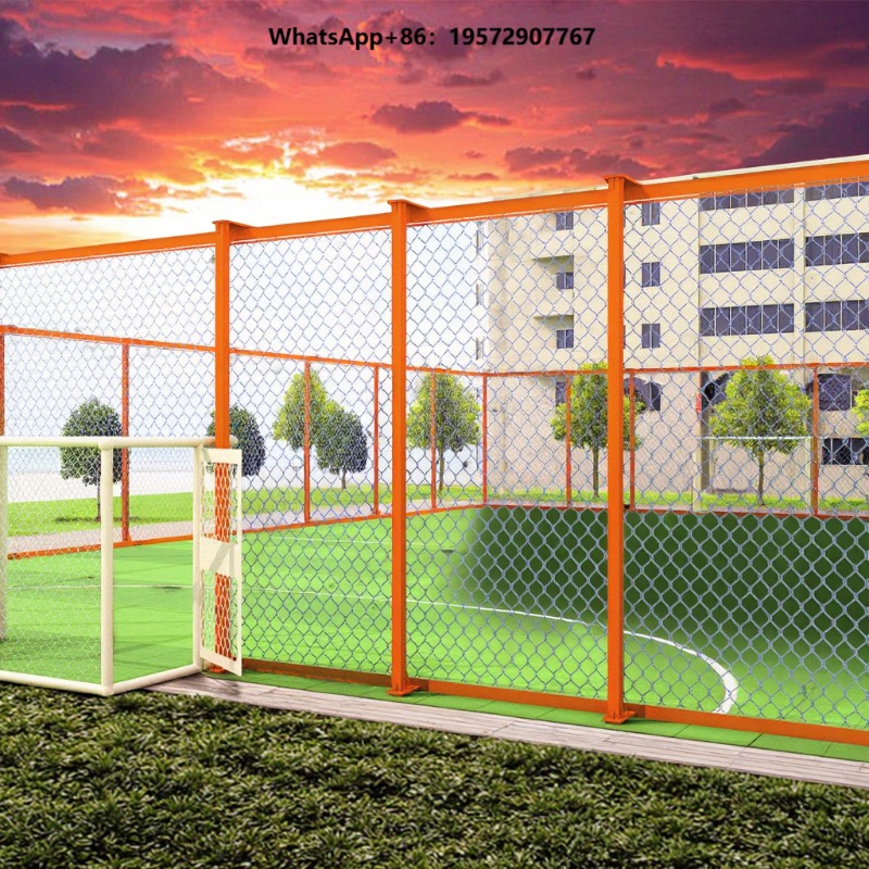 Outdoor Sport Court Flooring - 屋内屋外兼用サッカーケージ、フットサル用境界線なしフットボールコート（スポーツクラブ向け）、連結式床と金属製フェンス付き