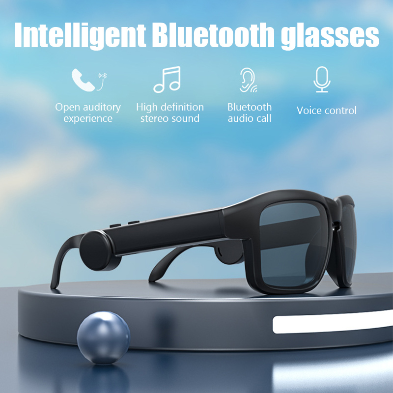 Outdoor Sport Glasses - ブルートゥース5.3を備えたスポーツ運転用サングラス,屋外用スマートサングラス,Hi-Fiサウンド,通話,音楽,ワイヤレスヘッドセット,xg88