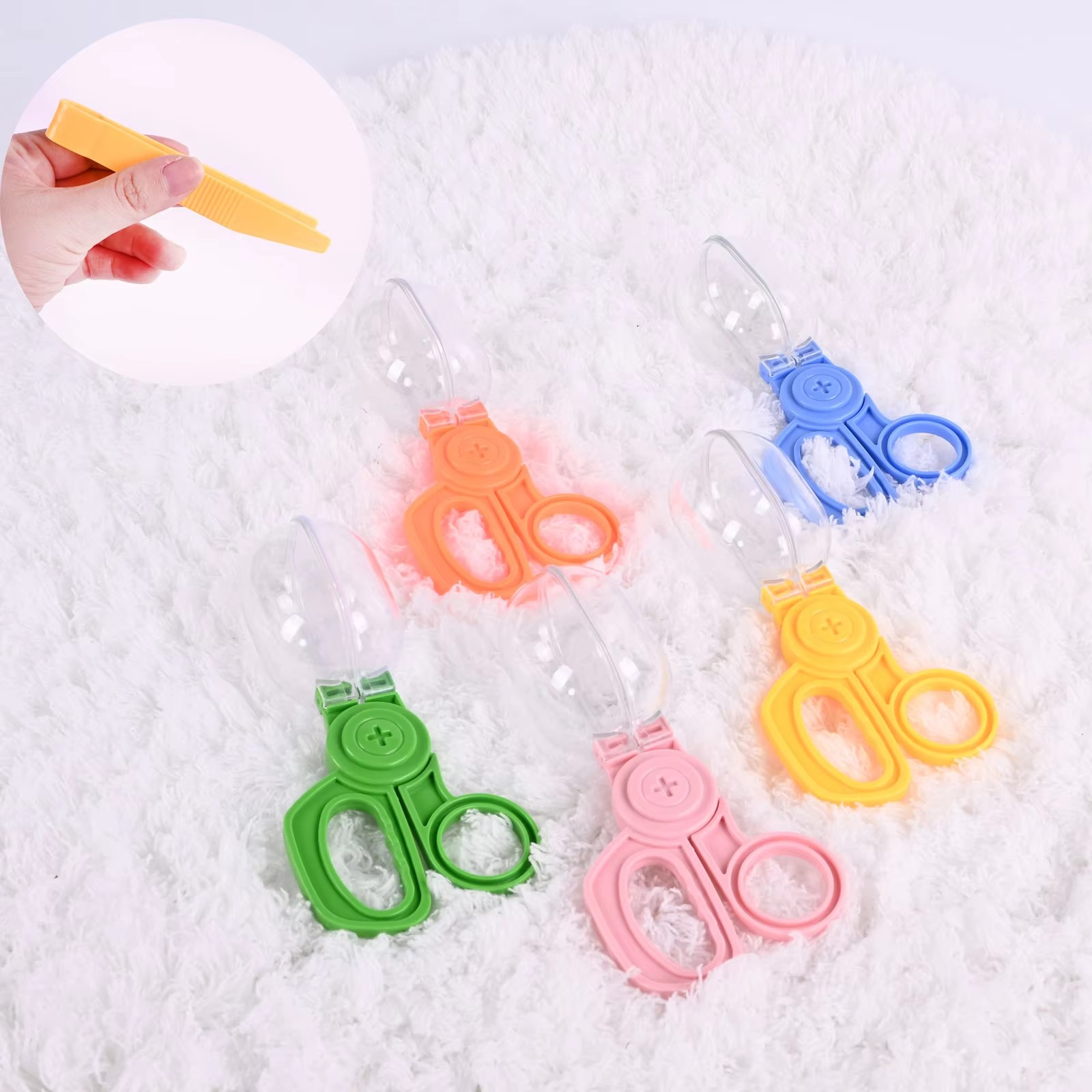 Outdoor Sport Hose - アドベンチャー昆虫カプセルクリップおもちゃアクセサリー、試験管クリップスプーン、子供用アウトドアスポーツトレーニングおもちゃ