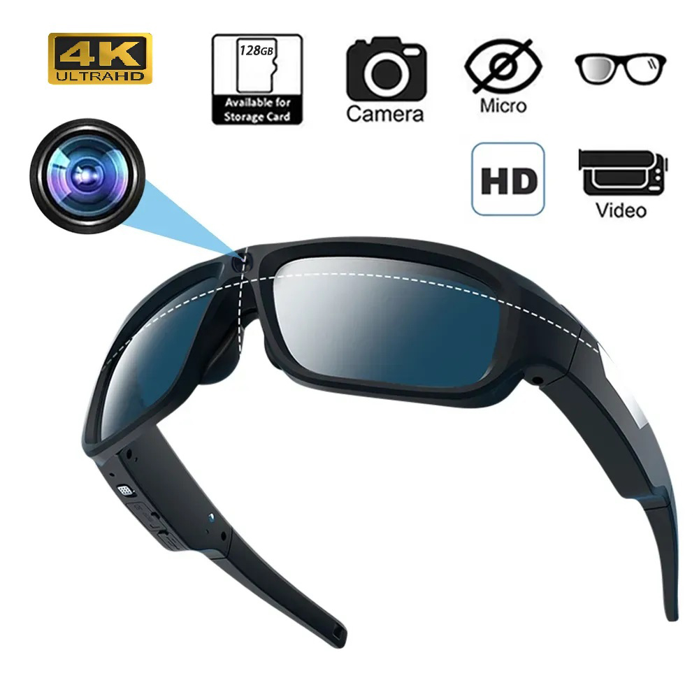 4K HDスマートグラスカメラ ミニアイウェアカムコーダー  - Outdoor Sport Gear のレビューと価格