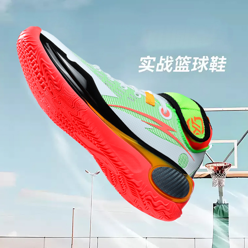 新しいクールなバスケットボールシューズ男性女性高足首アウトド - Outdoor Sport Court Flooring のレビューと価格