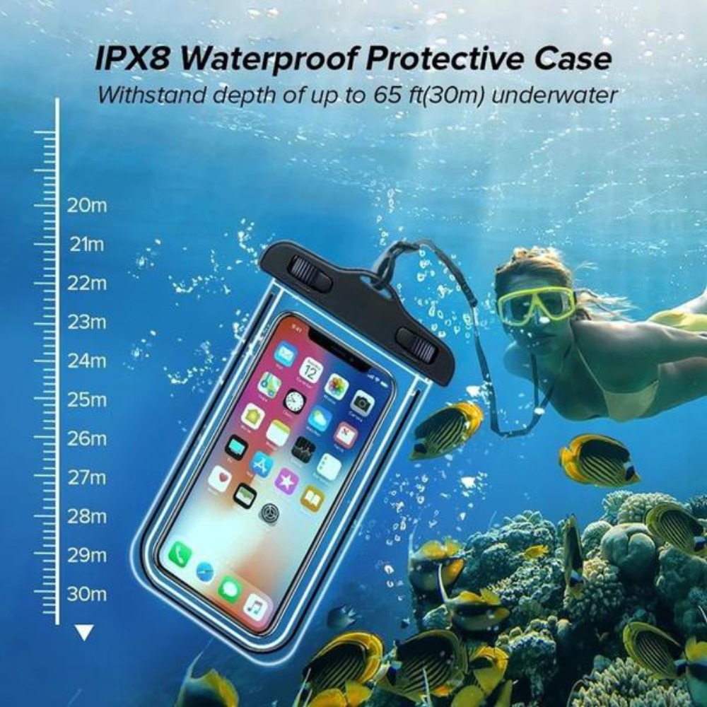 アウトドアスポーツ用防水電話ポーチ - 水泳ビーチプール旅行 - Outdoor Sports Activities のレビューと価格
