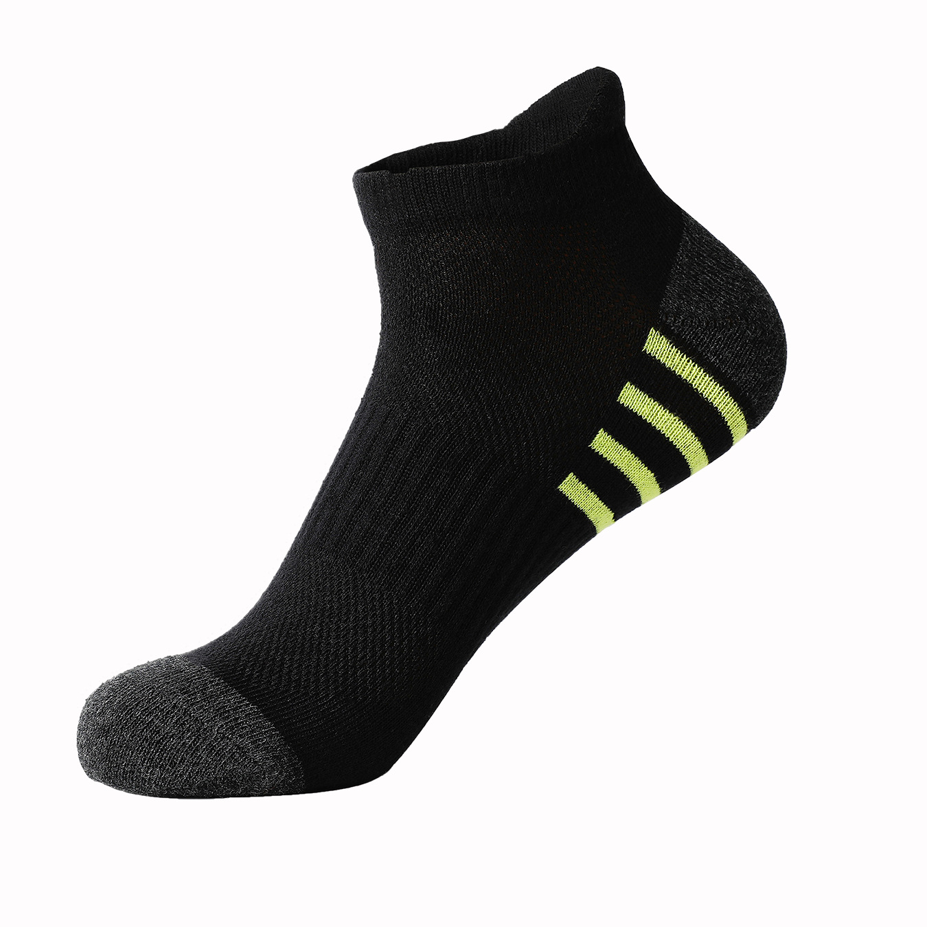 6/12/24 ペアメンズスポーツソックス通気性快適な黒、白 - Outdoor Sport Hose のレビューと価格