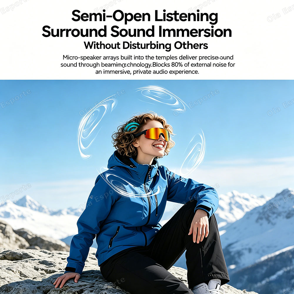 サイクリングスマートグラス HD Bluetooth 通話音 - Outdoor Sport Glasses のレビューと価格