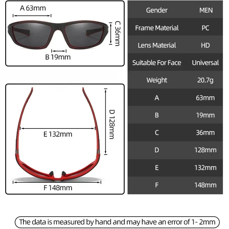 サイクリングランニングアウトドアサングラス男性女性 UV40 - Outdoor Sport Glasses のレビューと価格