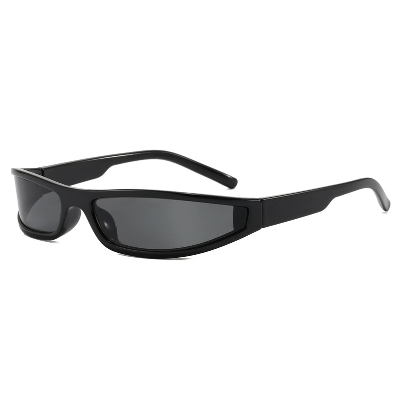 Y2K 細長の長方形ラップアラウンドサングラス レディース  - Outdoor Sport Glasses のレビューと価格