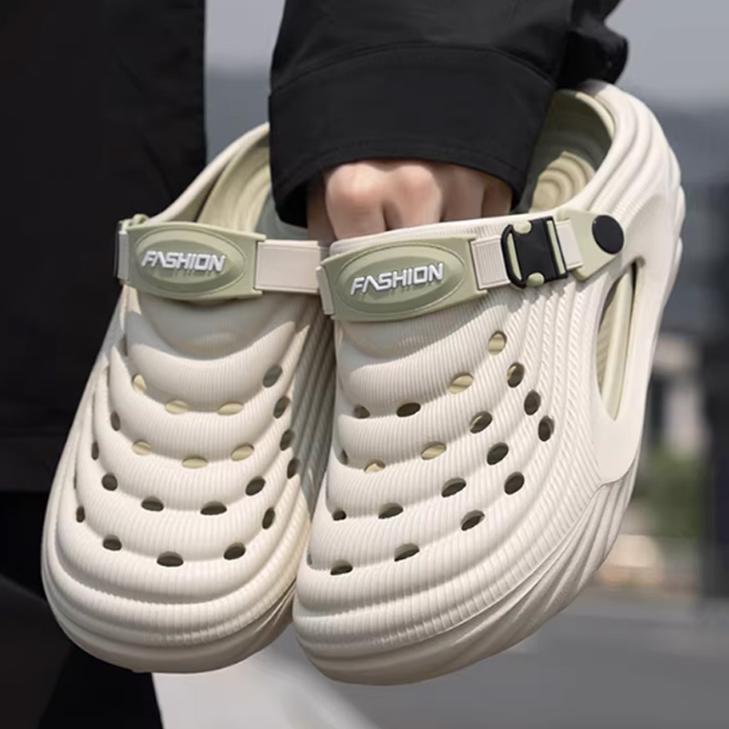 ファッション中空厚底サンダルカップル用夏屋外速乾性ウォーター - Outdoor Sports Activities のレビューと価格