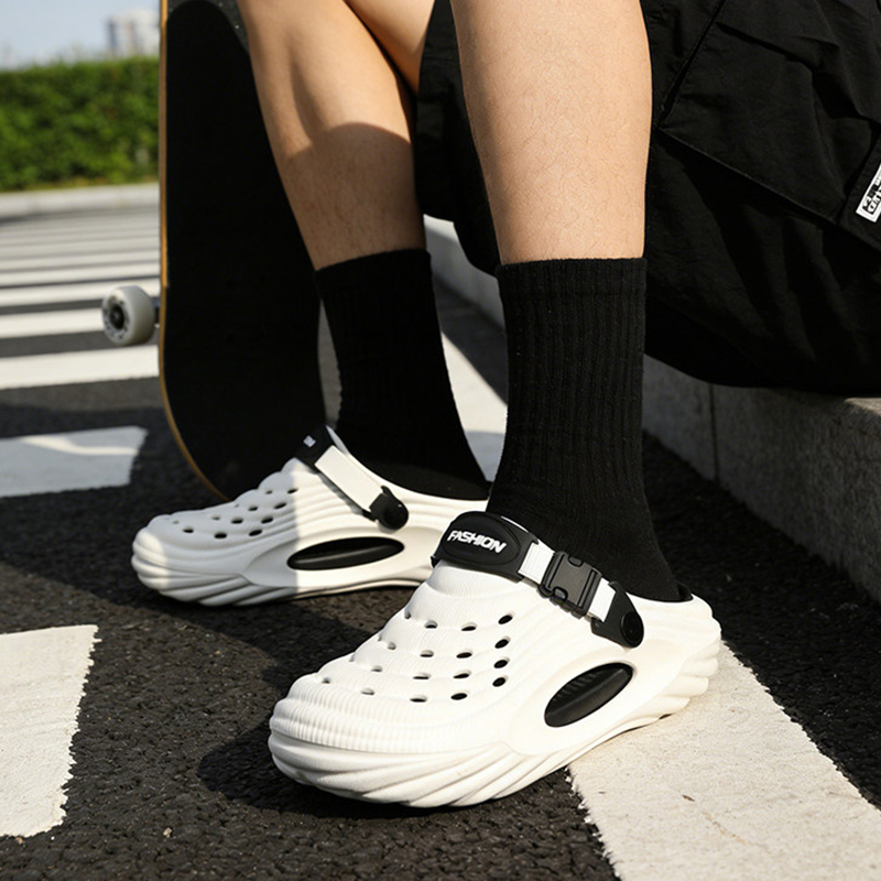 ファッション中空厚底サンダルカップル用夏屋外速乾性ウォーター - Outdoor Sports Activities のレビューと価格
