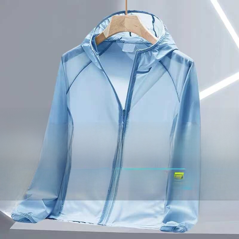 メンズアイスシルク軽量通気性夏の日焼け防止服屋外サイクリング - Outdoor Sport Gear のレビューと価格