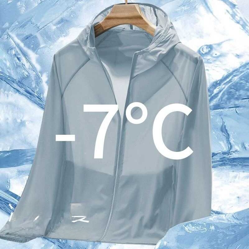 メンズアイスシルク軽量通気性夏の日焼け防止服屋外サイクリング - Outdoor Sport Gear のレビューと価格