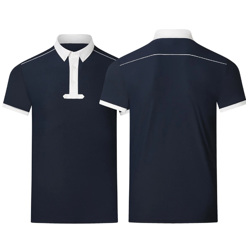 夏用メンズ乗馬ポロシャツ 通気性抜群の乗馬用トップス 速乾T - Polo Shirt Equestrian のレビューと価格