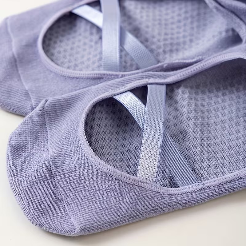 1-2 ペアの女性用ノンスリップヨガソックスアンチスリップ女 - Trampoline Park Sock のレビューと価格