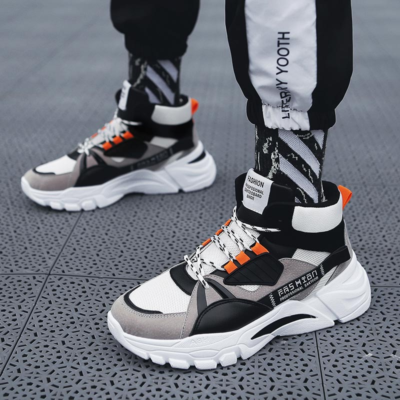 Hightop夏男性のスポーツの靴の男ランニングシューズ男性 - Outdoor Sport Court Flooring のレビューと価格