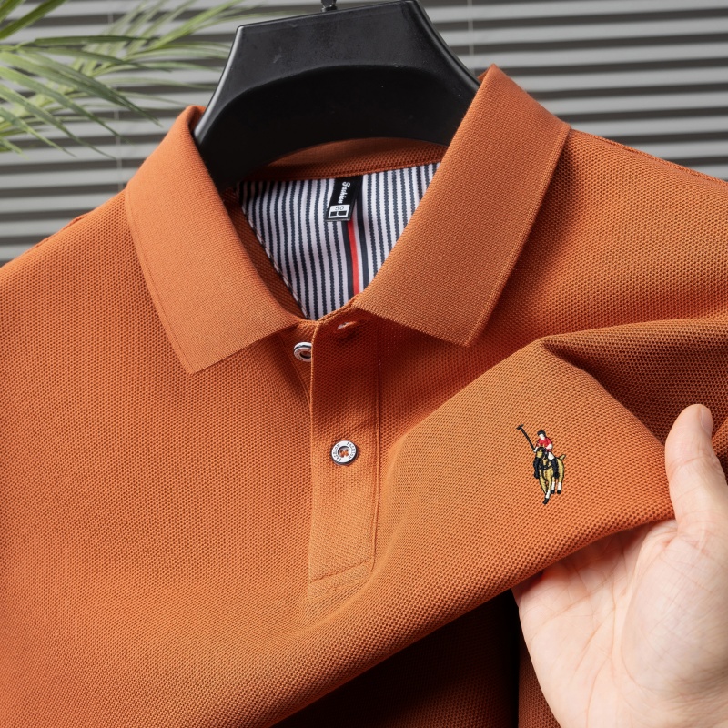 オリジナルデザイナーの定番ブランド馬術刺繍半袖ポロシャツ夏コ - Polo Shirt Equestrian のレビューと価格