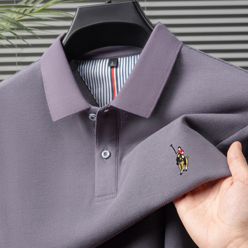 オリジナルデザイナーの定番ブランド馬術刺繍半袖ポロシャツ夏コ - Polo Shirt Equestrian のレビューと価格