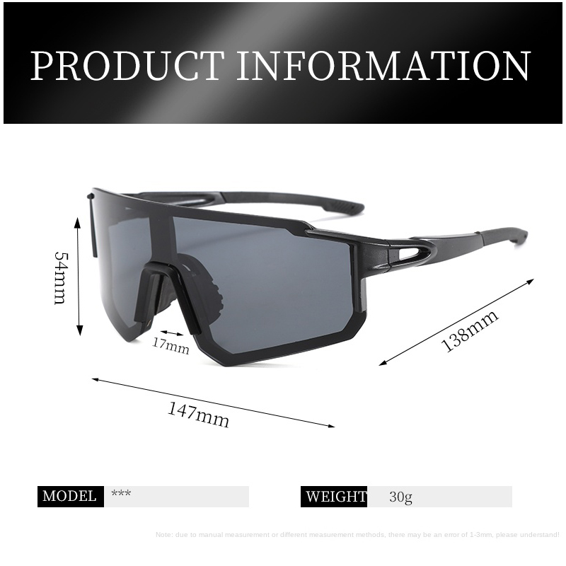 特大自転車用アイウェアアウトドアフィッシングスポーツユニセッ - Outdoor Sport Glasses のレビューと価格